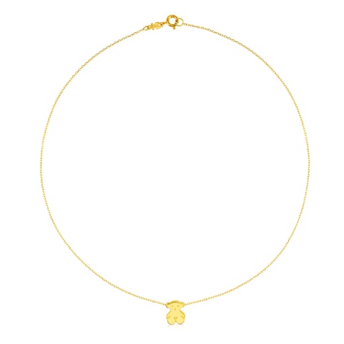 Gold Sweet Dolls Necklace Bear motif
