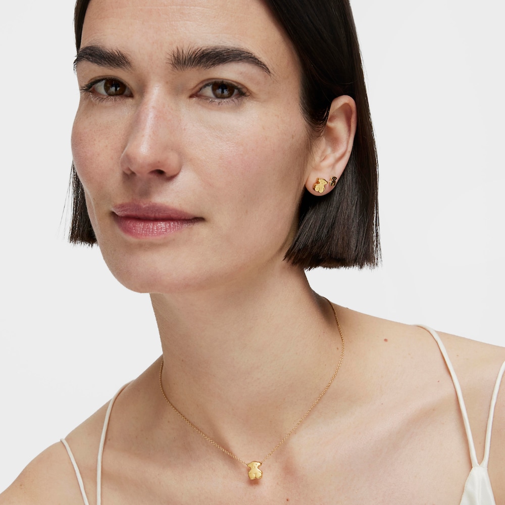 Collar de oro motivo oso Sweet Dolls