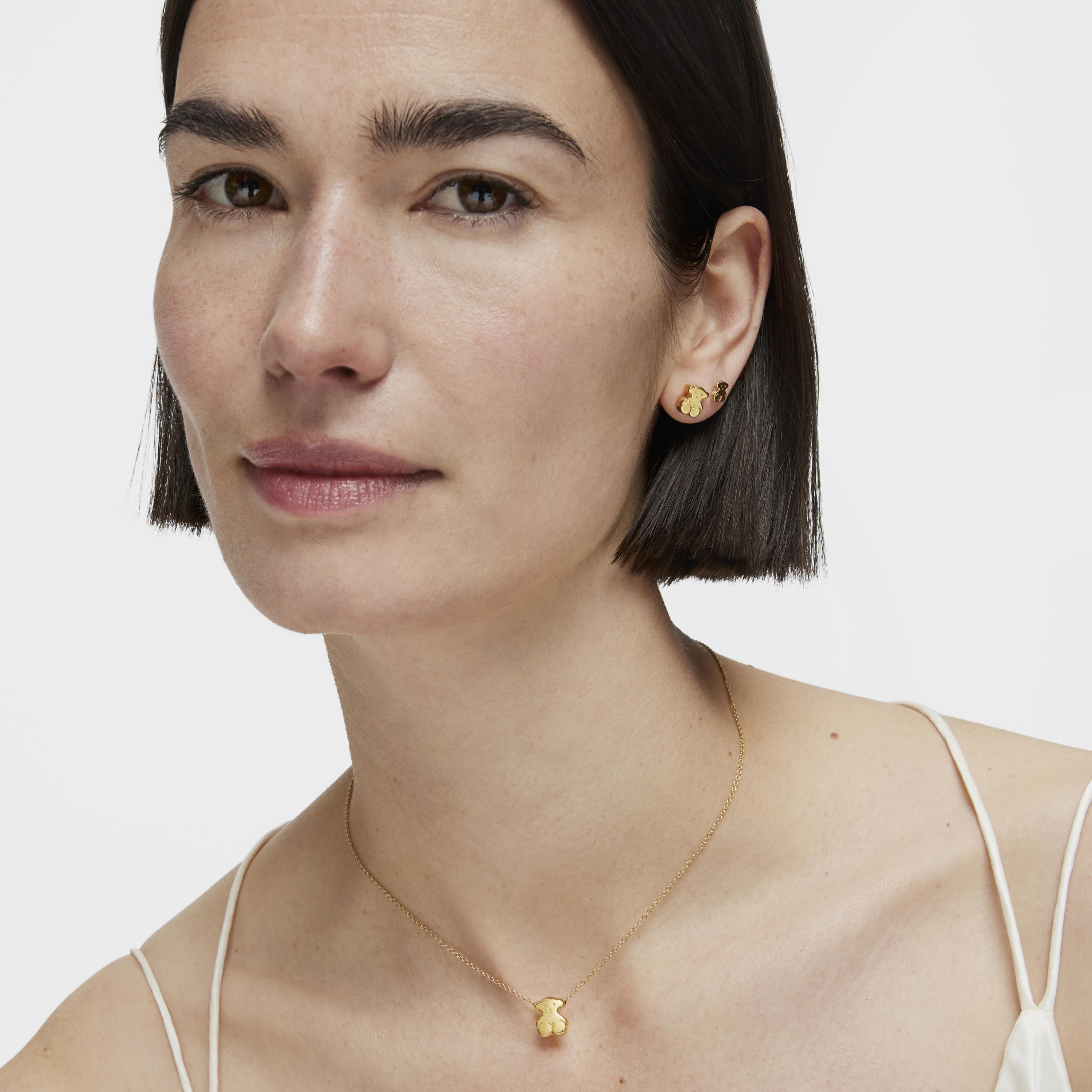 Collar de oro motivo oso Sweet Dolls