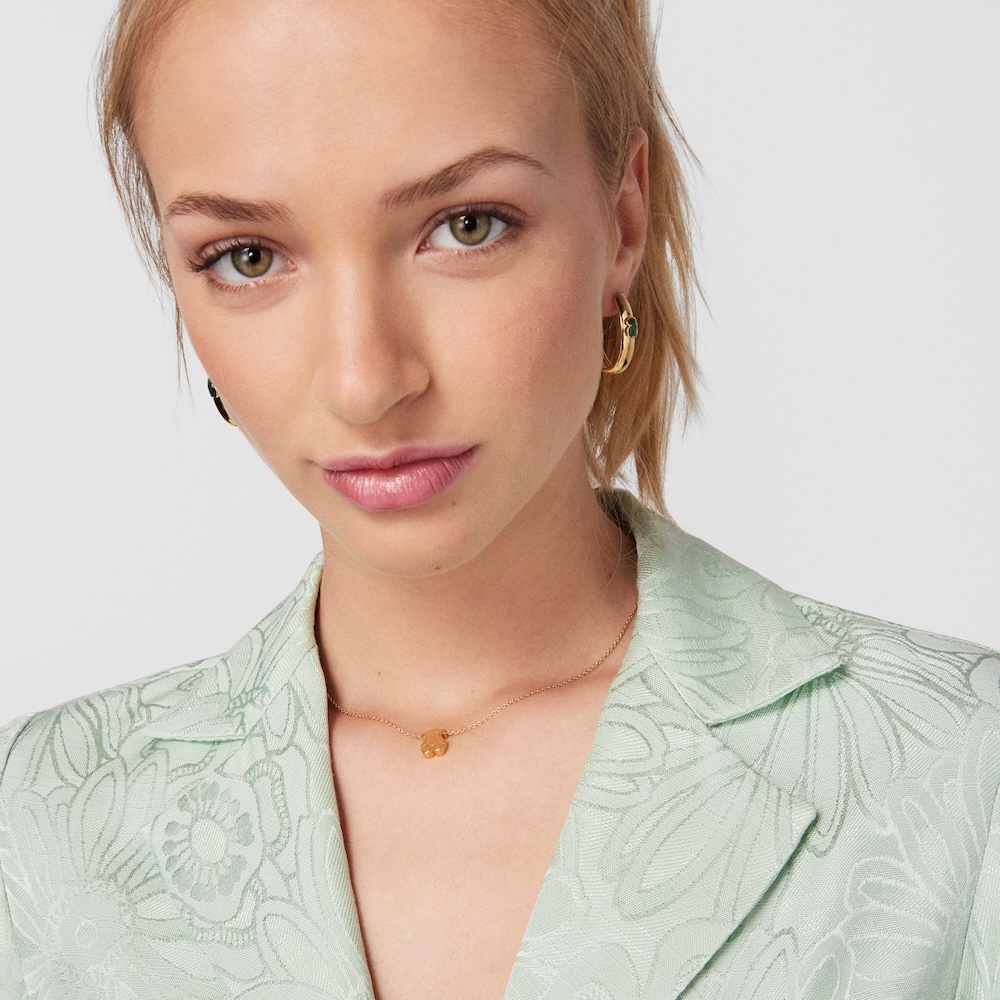 Gold Sweet Dolls Necklace Bear motif image number 7