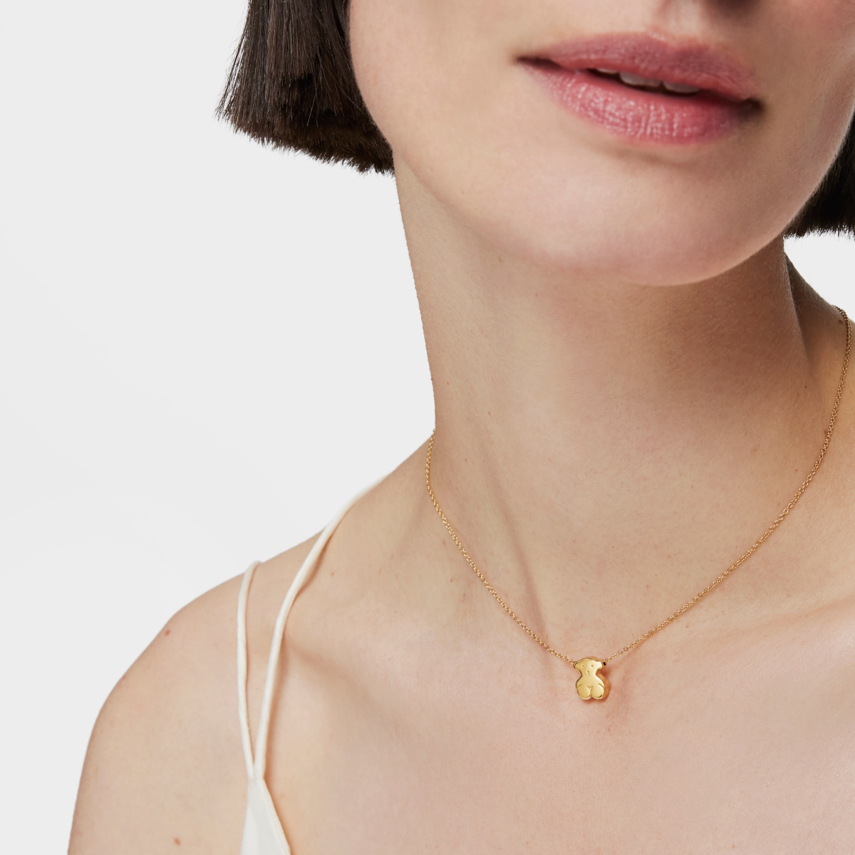 Collar de oro motivo oso Sweet Dolls