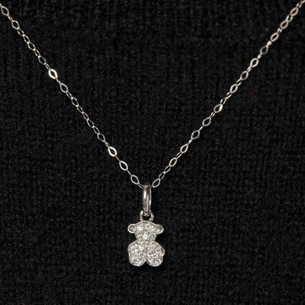 Colgante de oro blanco motivo oso TOUS Bear image number 5