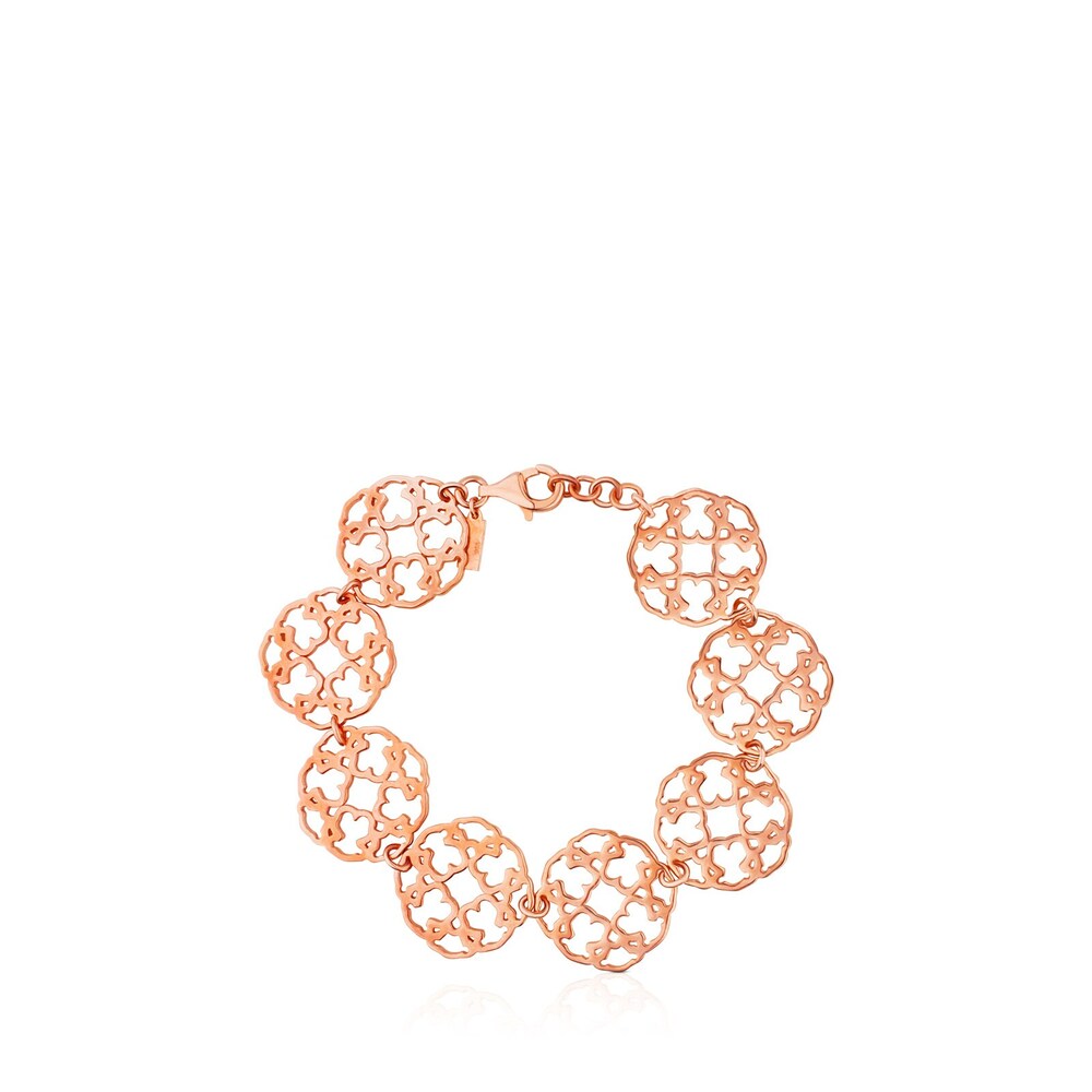 Rose 18K gold vermeil Mossaic Power Bracelet