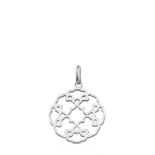 Colgante Mossaic Power de Plata image number 0