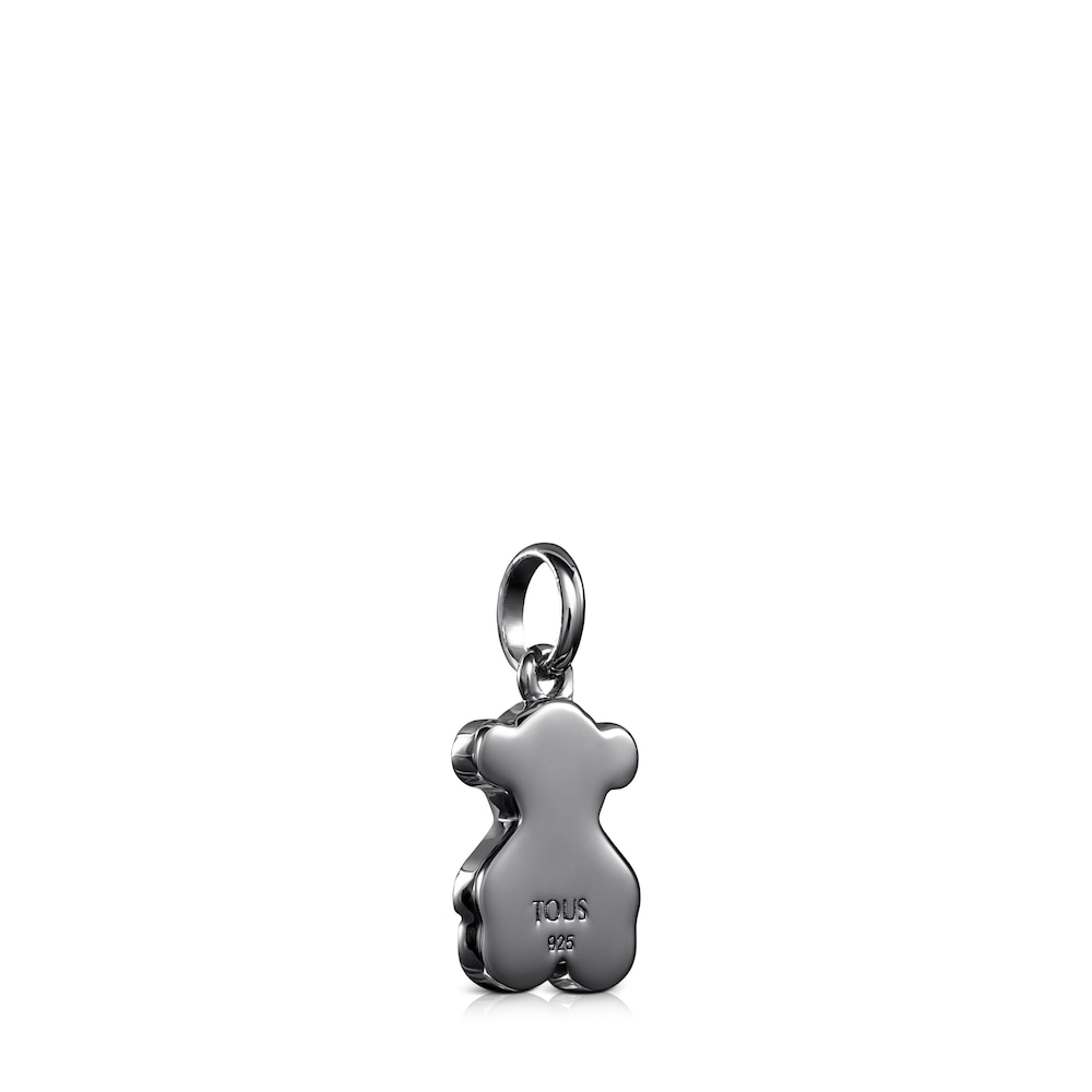 Colgante de plata dark silver motivo oso Sweet Dolls image number 2