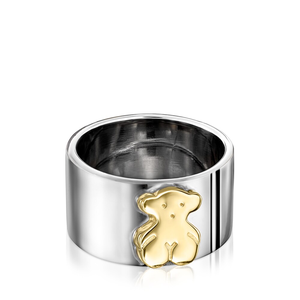 Anel Sweet Dolls em Prata Dark Silver e Prata Vermeil