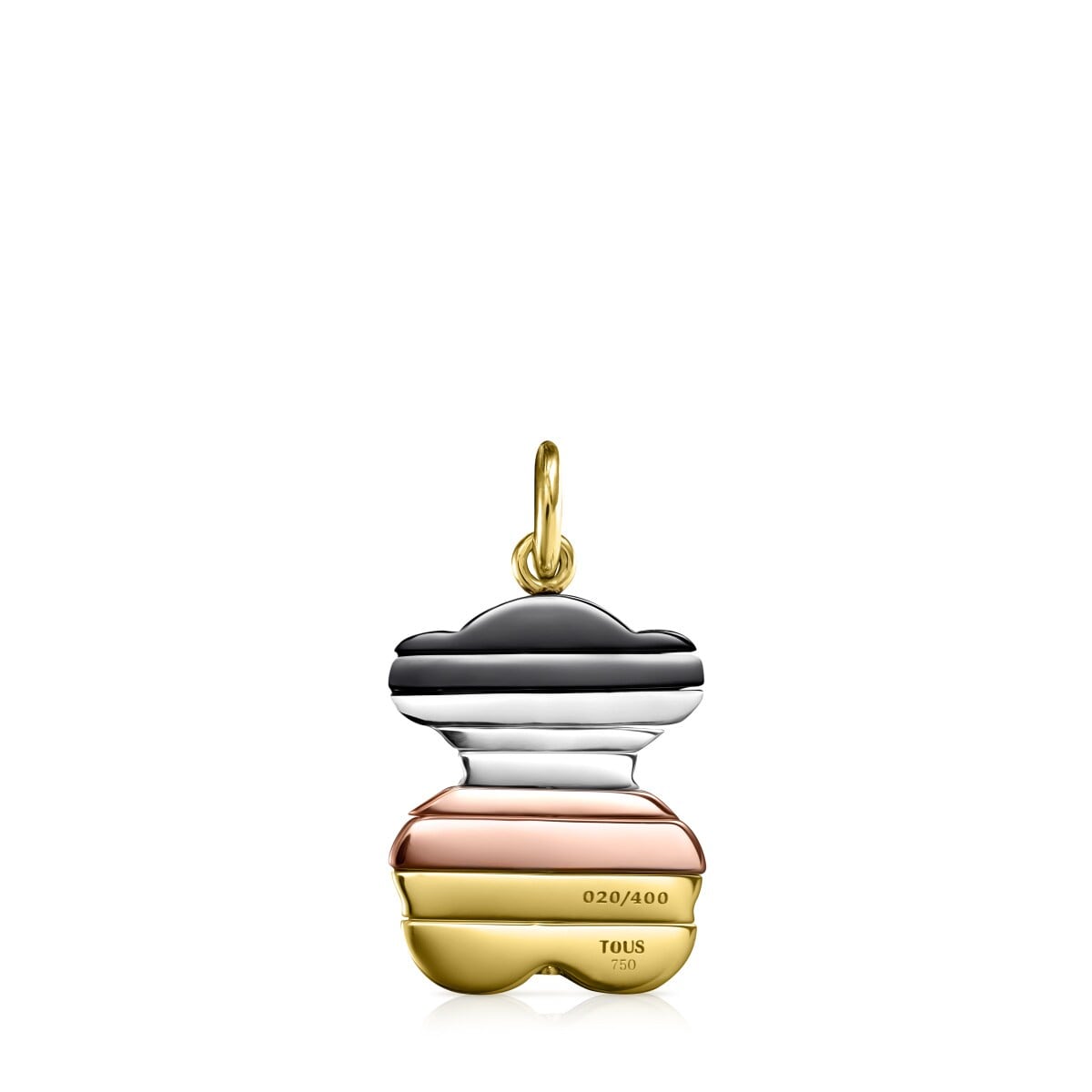 Large Swing Pendant in Gold and Diamonds - Limited Edition
