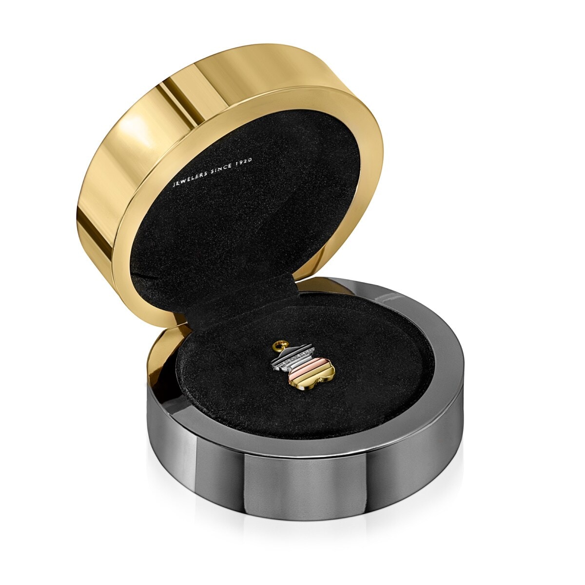 Large Swing Pendant in Gold and Diamonds - Limited Edition