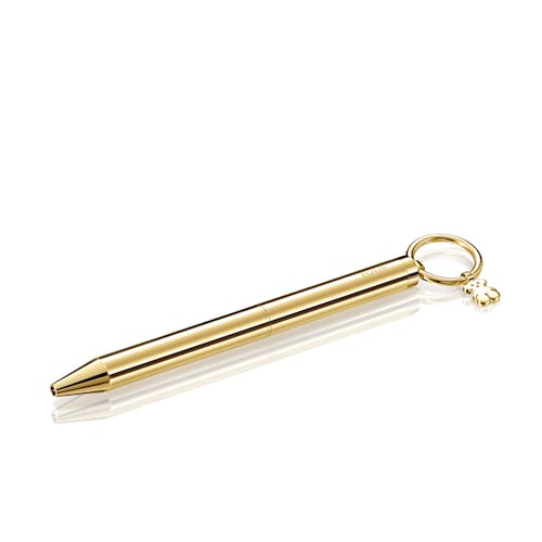 Kugelschreiber Hold aus goldenem IP-Stahl