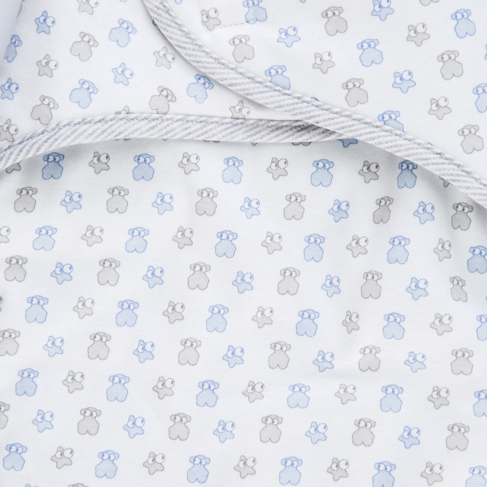 Baby Nomad Face Azul Celeste