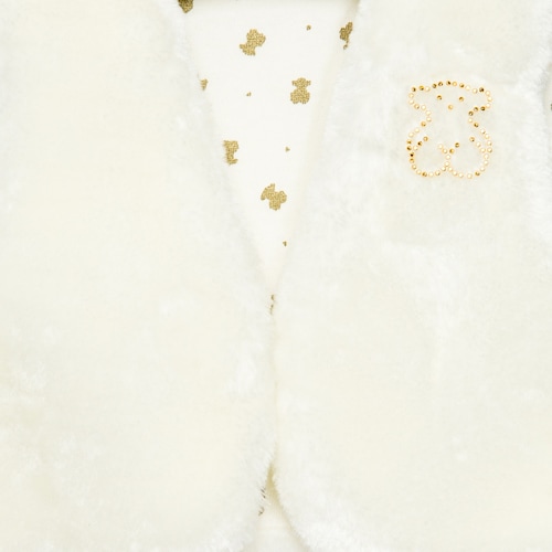 Colete de pelo curto Gold &Uacute;nico