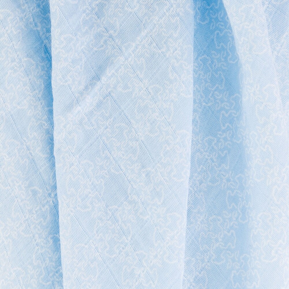 Set de muselina y dou-dou Mossaic Azul Celeste