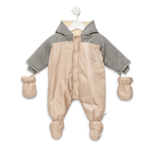 Buzo T&eacute;cnico New Tec Beige