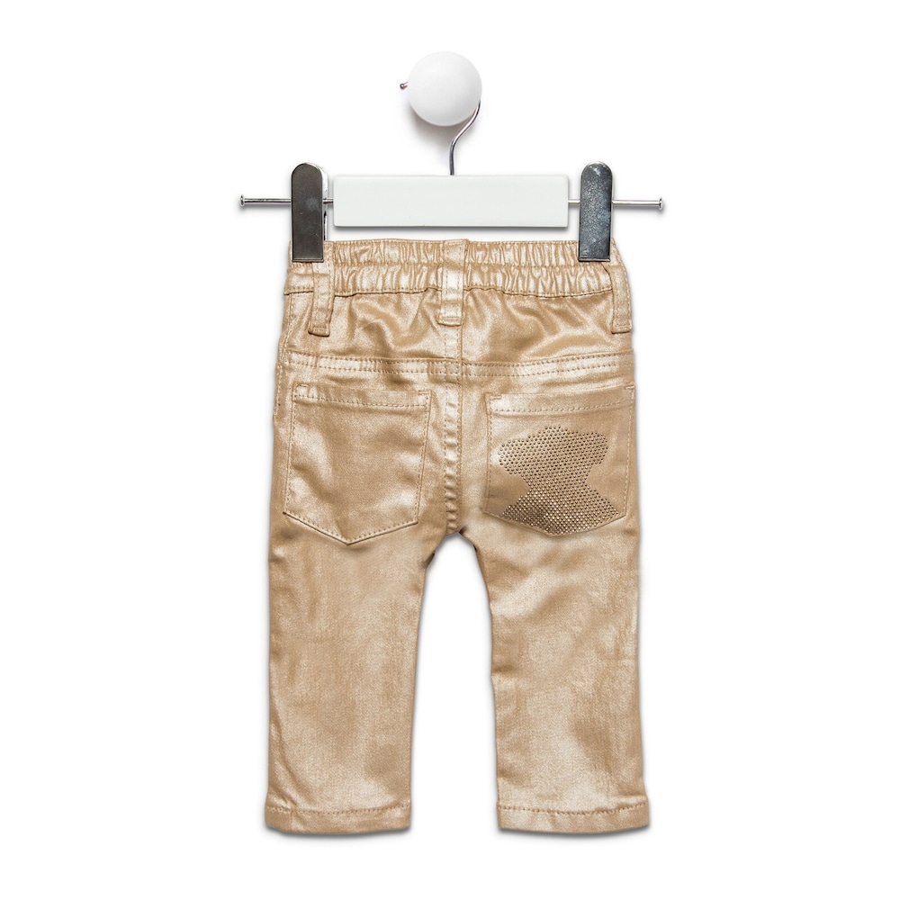 Pantal&oacute;n pitillo encerado ni&ntilde;a Pant Camel