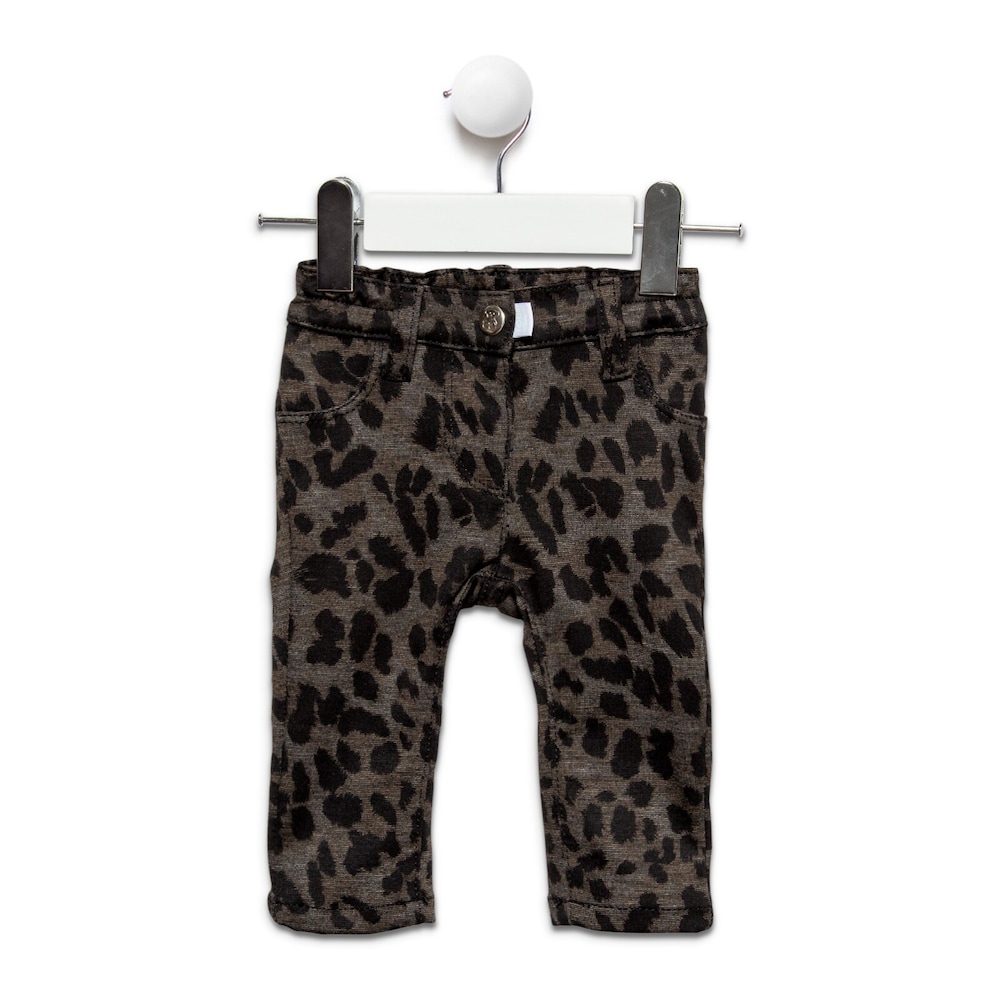 Cal&ccedil;as justas Animal Print Pant Preto