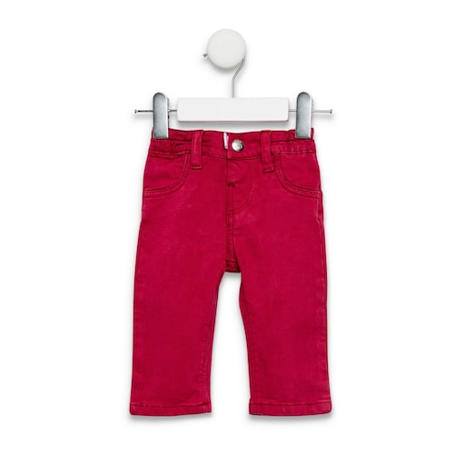 Calças tingidas Pant Vermelho