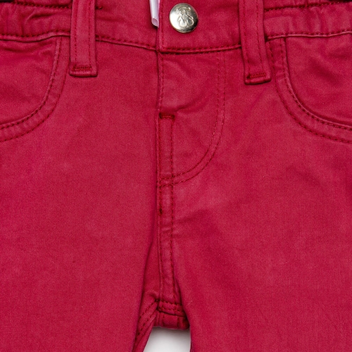 Calças tingidas Pant Vermelho