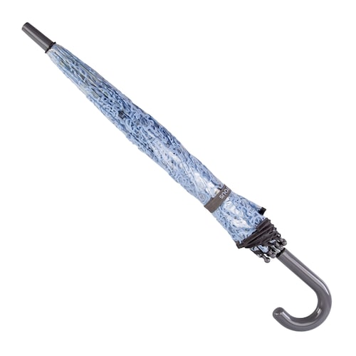 Paraguas transparente Kaos Azul Celeste