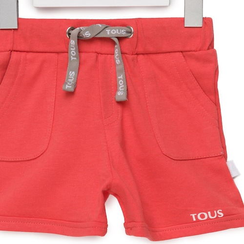 Bermudas desportivas Casual Coral