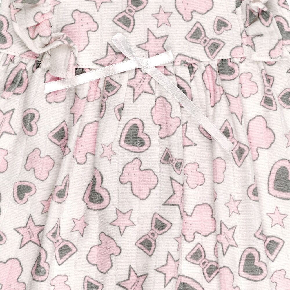 Vestido Muselina Emotive Rosa