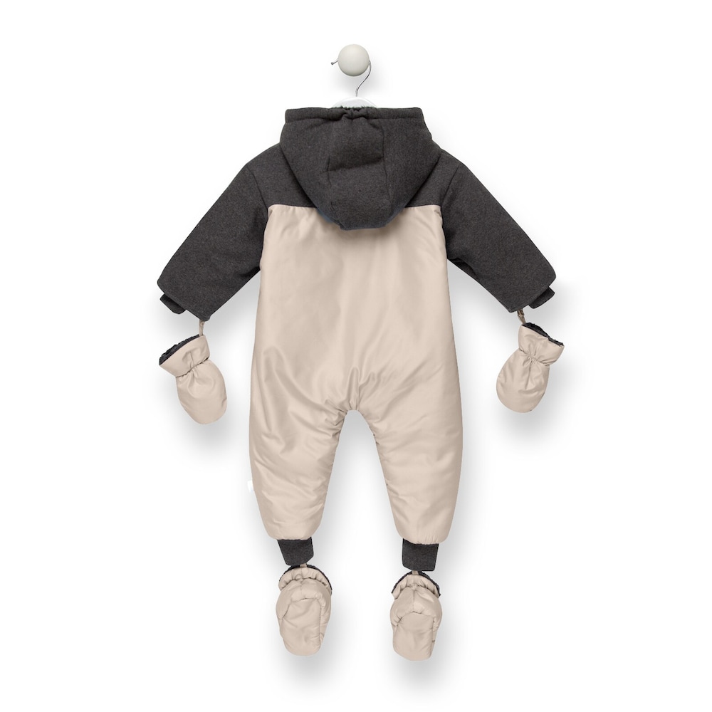 Buzo con capucha New Tec Beige