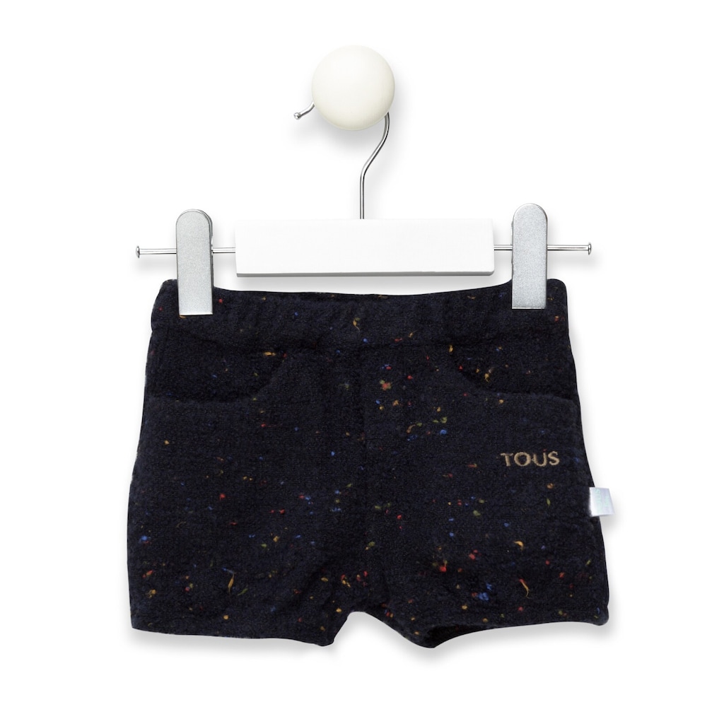 Conjunto Pullover e culotes Orleans azul marinho