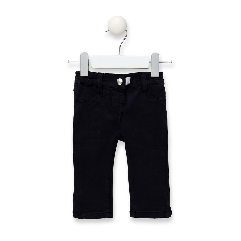 Cal&ccedil;as apertadas menina Pant azul marinho