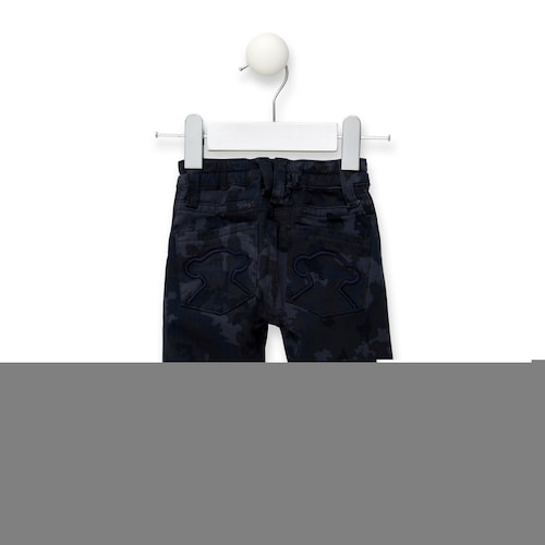 Calças apertadas menino Pant de cor única