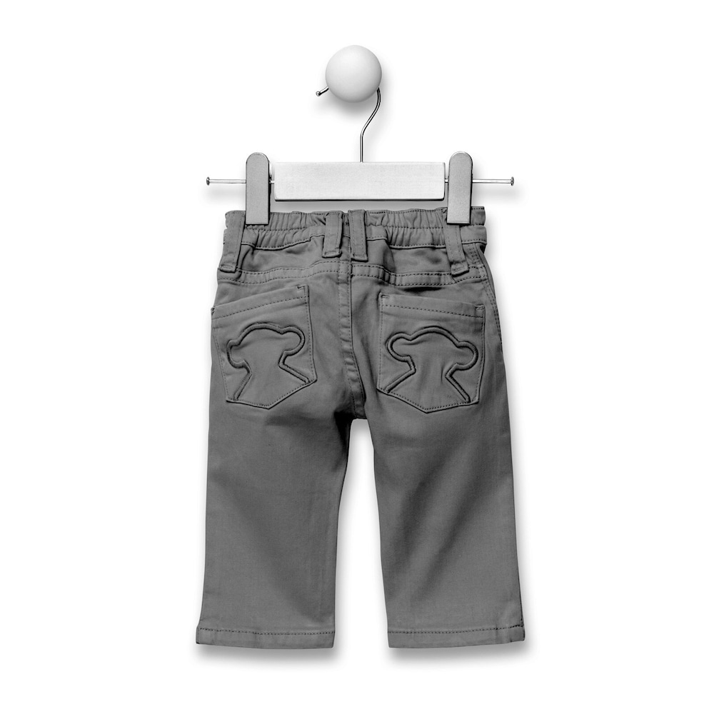 Cal&ccedil;as apertadas menino Pant cinzento
