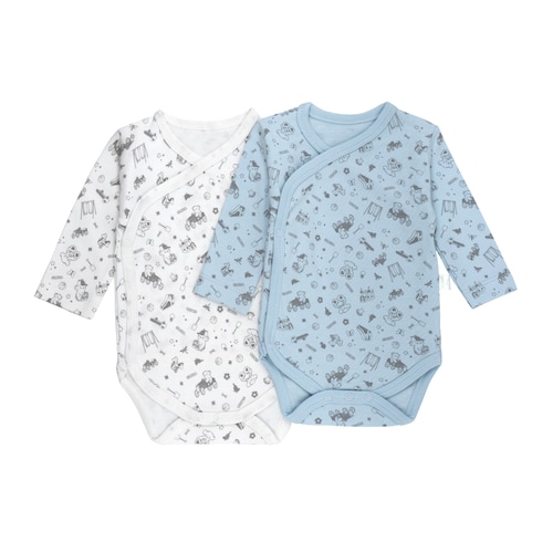 Conjunto de bodies Playground Boy azul celeste