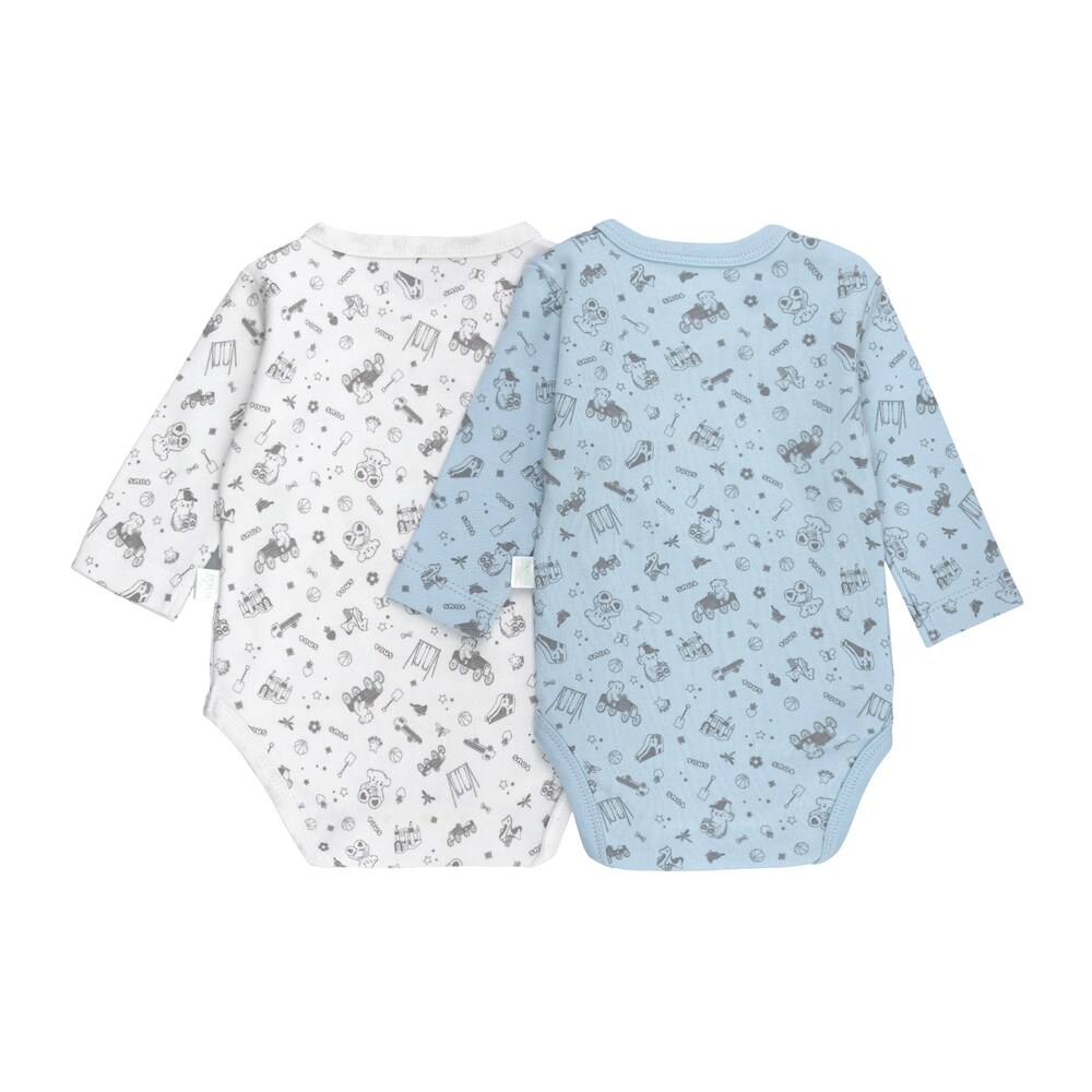 Conjunto de bodies Playground Boy azul celeste