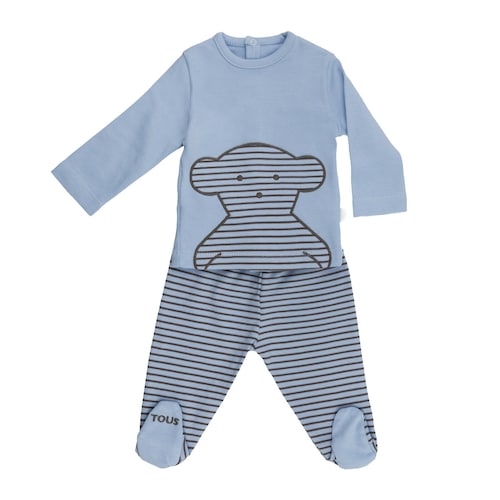 Conjunto "de cl&iacute;nica" Risc Azul celeste image number 0