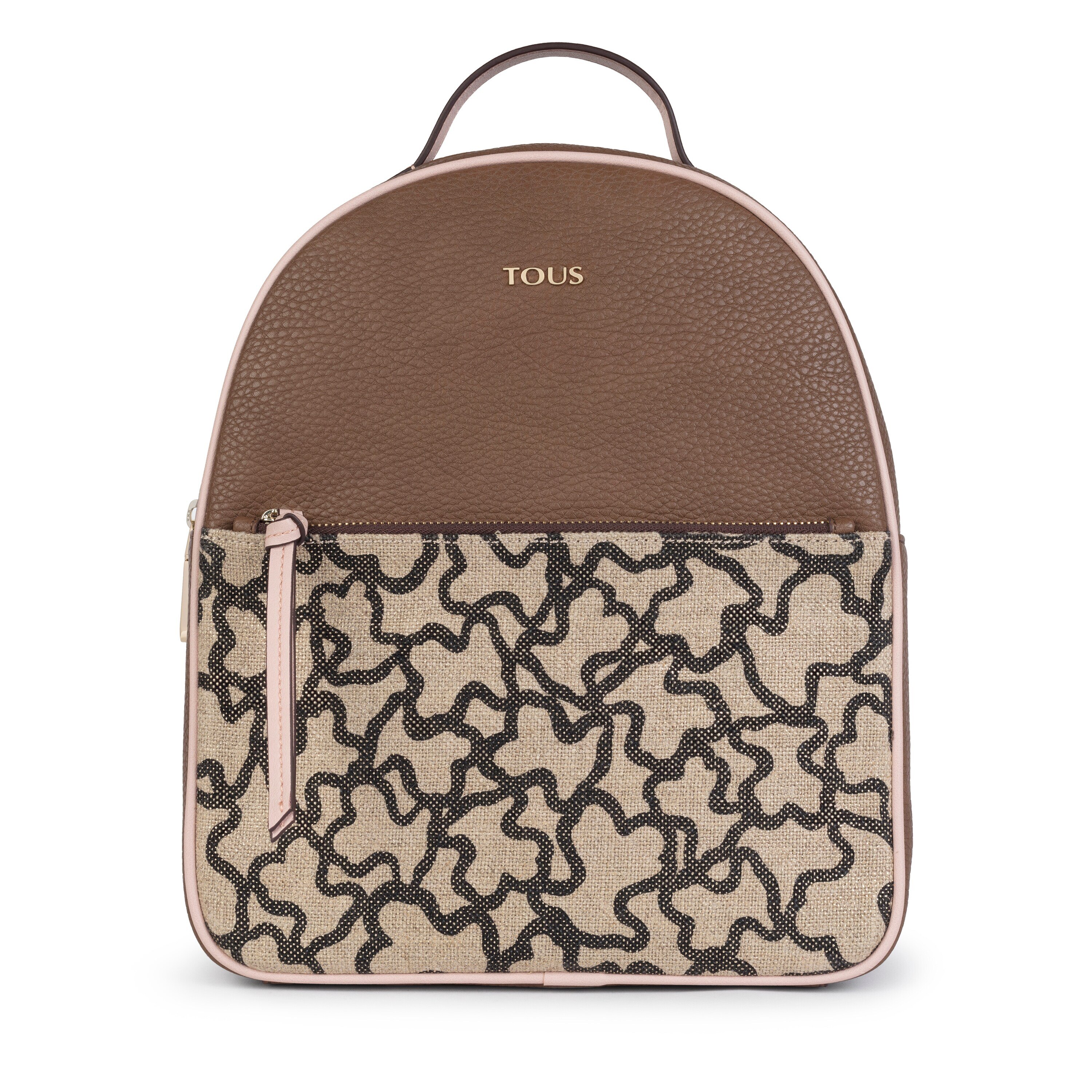 Medium brown-pink Elice New Backpack | TOUS