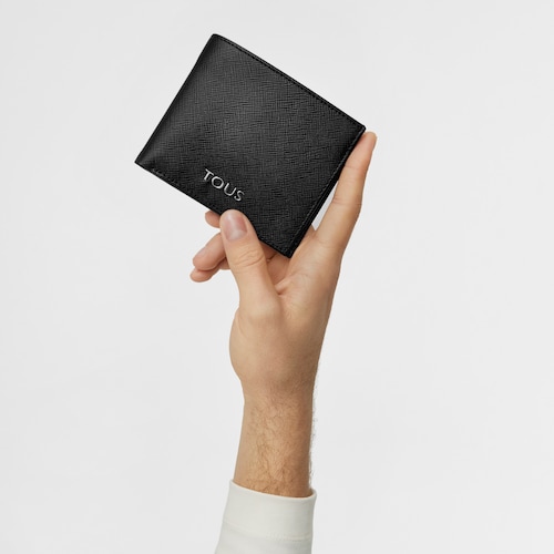 Medium black Leather New Berlin Wallet