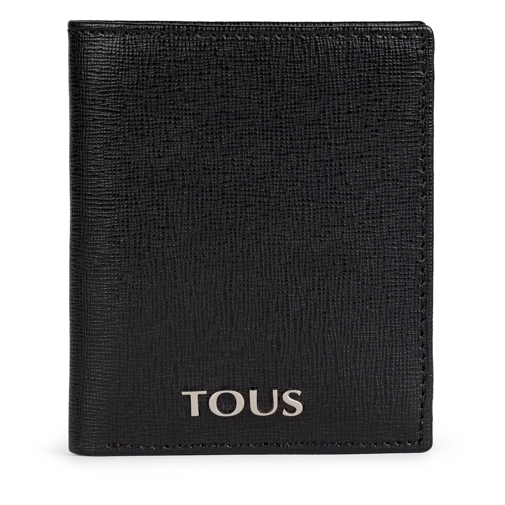 Small black Leather New Berlin Wallet