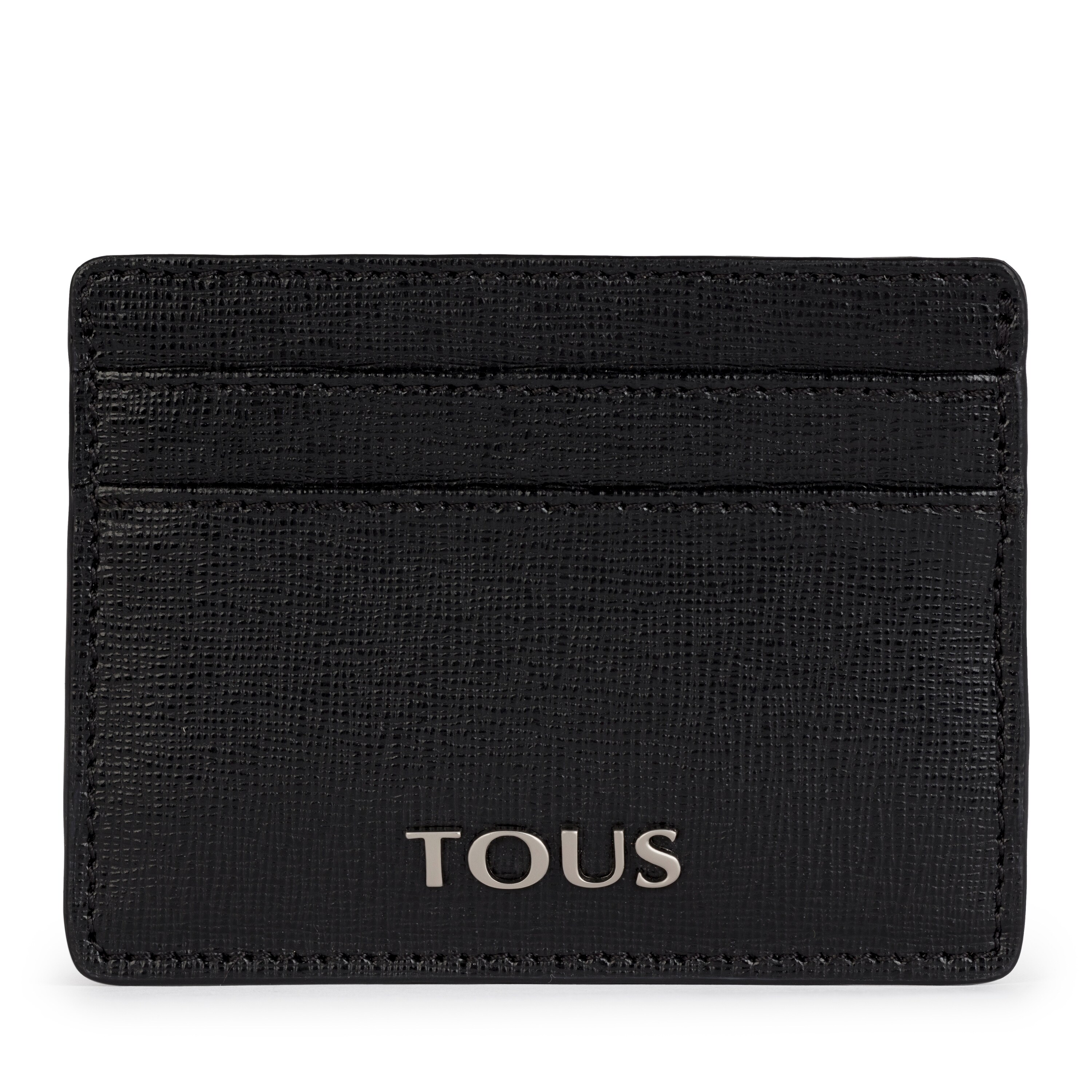 Black Leather New Berlin Cardholder