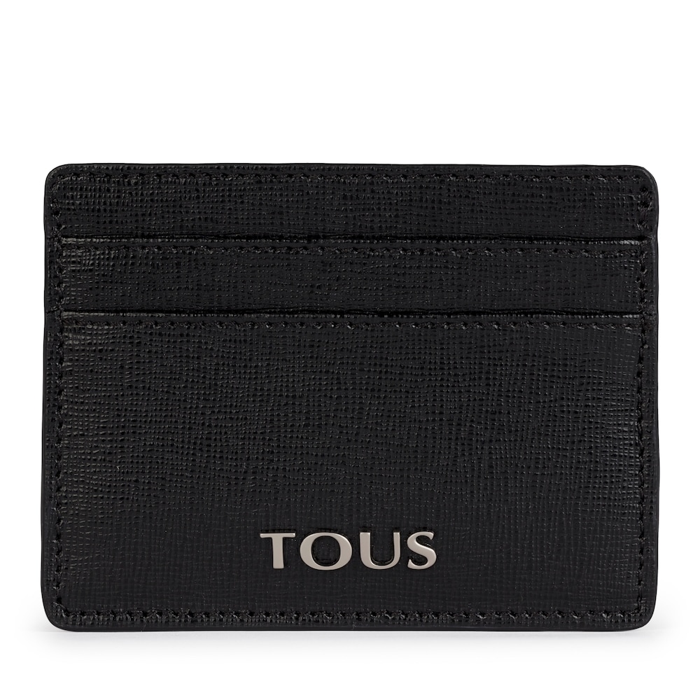 Black Leather New Berlin Cardholder