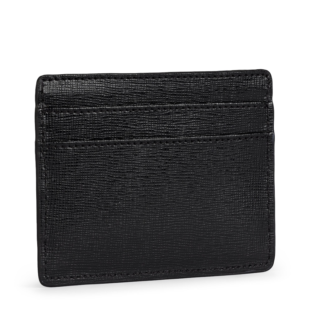 Black Leather New Berlin Cardholder image number 1