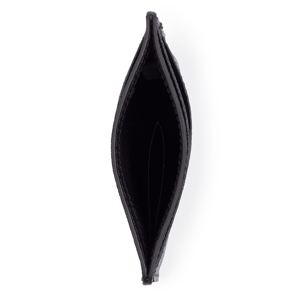 Black Leather New Berlin Cardholder image number 2