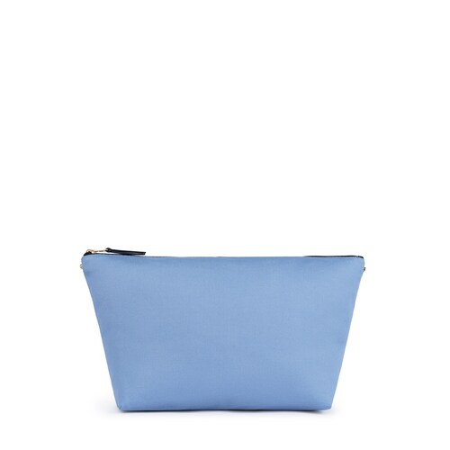 Bolsa mediana Kaos Shock reversible en azul claro y negro