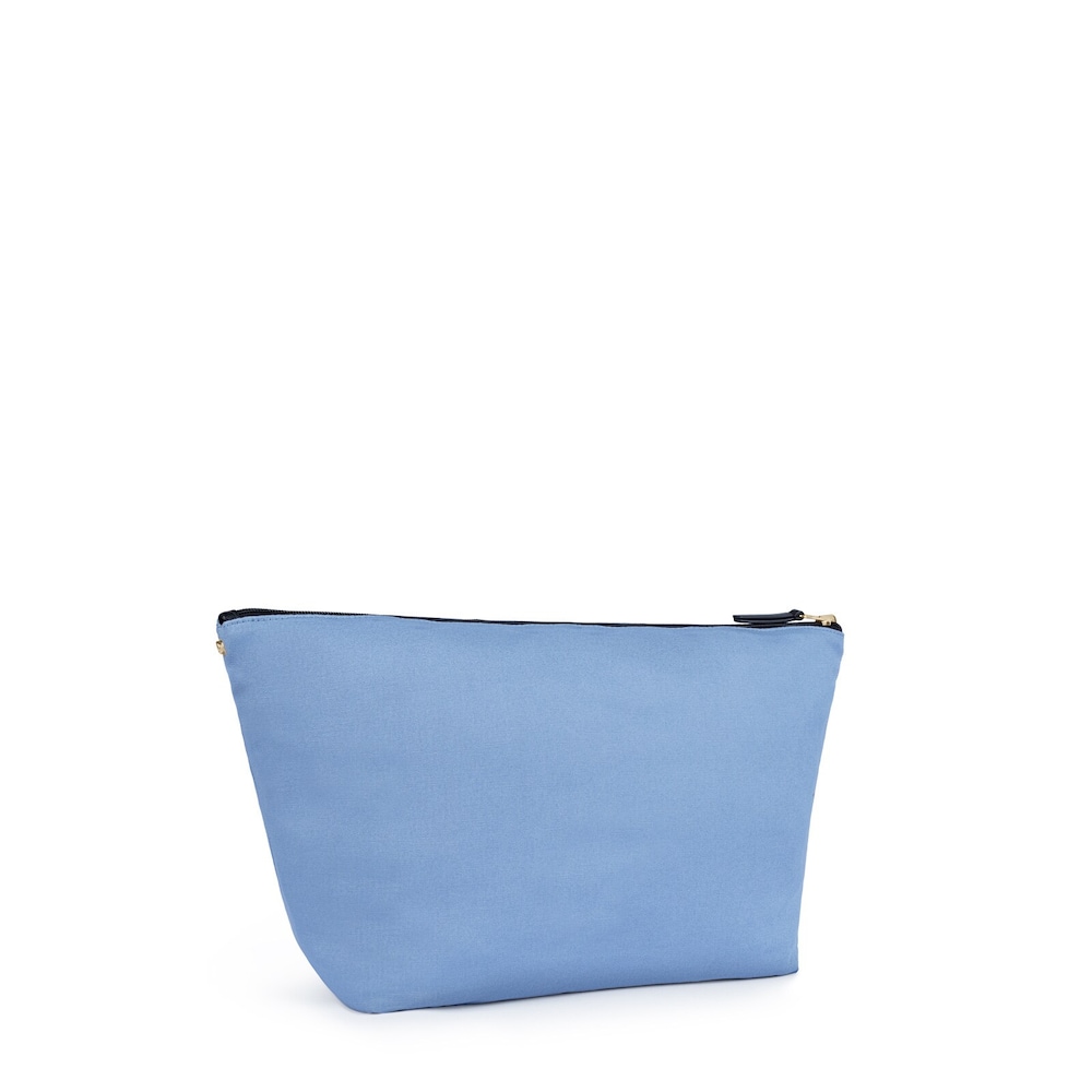 Bolsa mediana Kaos Shock reversible en azul claro y negro