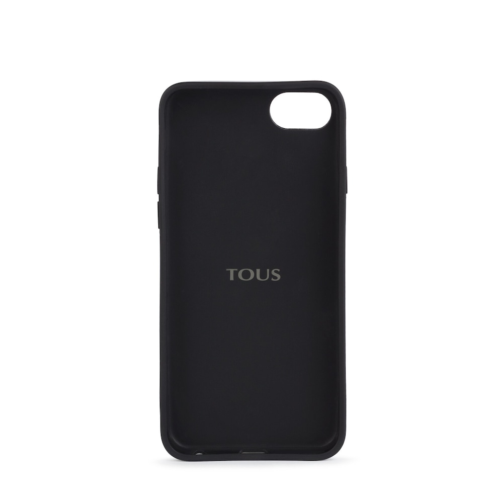 Funda iPhone 6/7/8 Kaos negro-camel