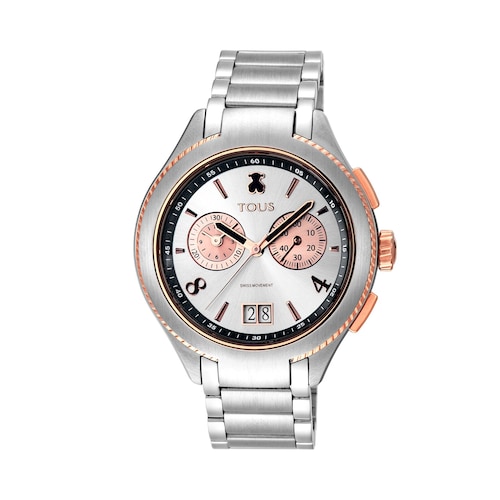 Two-tone Steel-Rose IP ST Watch