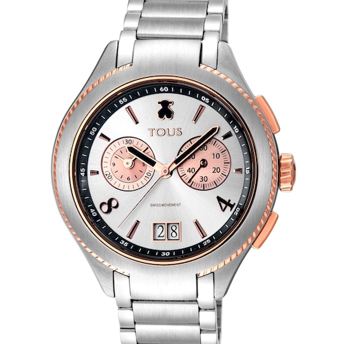 Two-tone Steel-Rose IP ST Watch