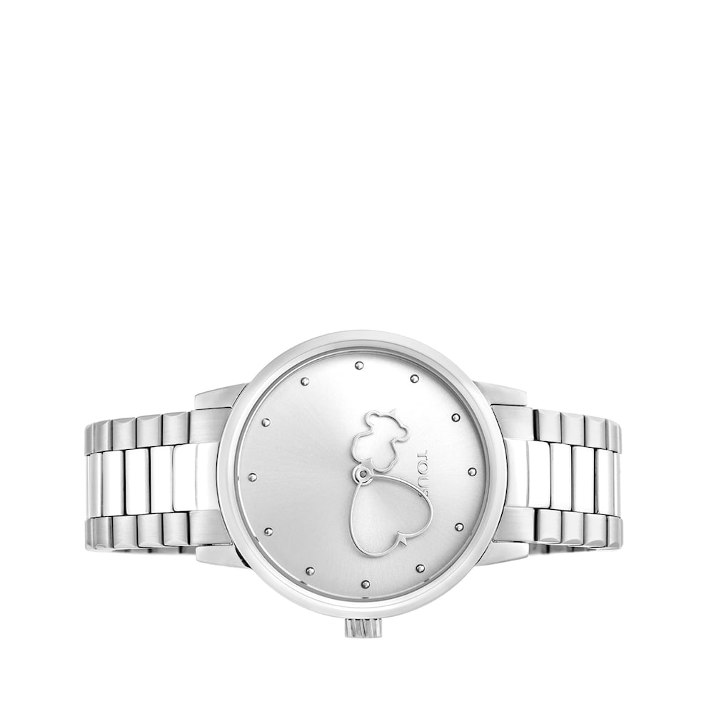 Steel Bear Time Watch