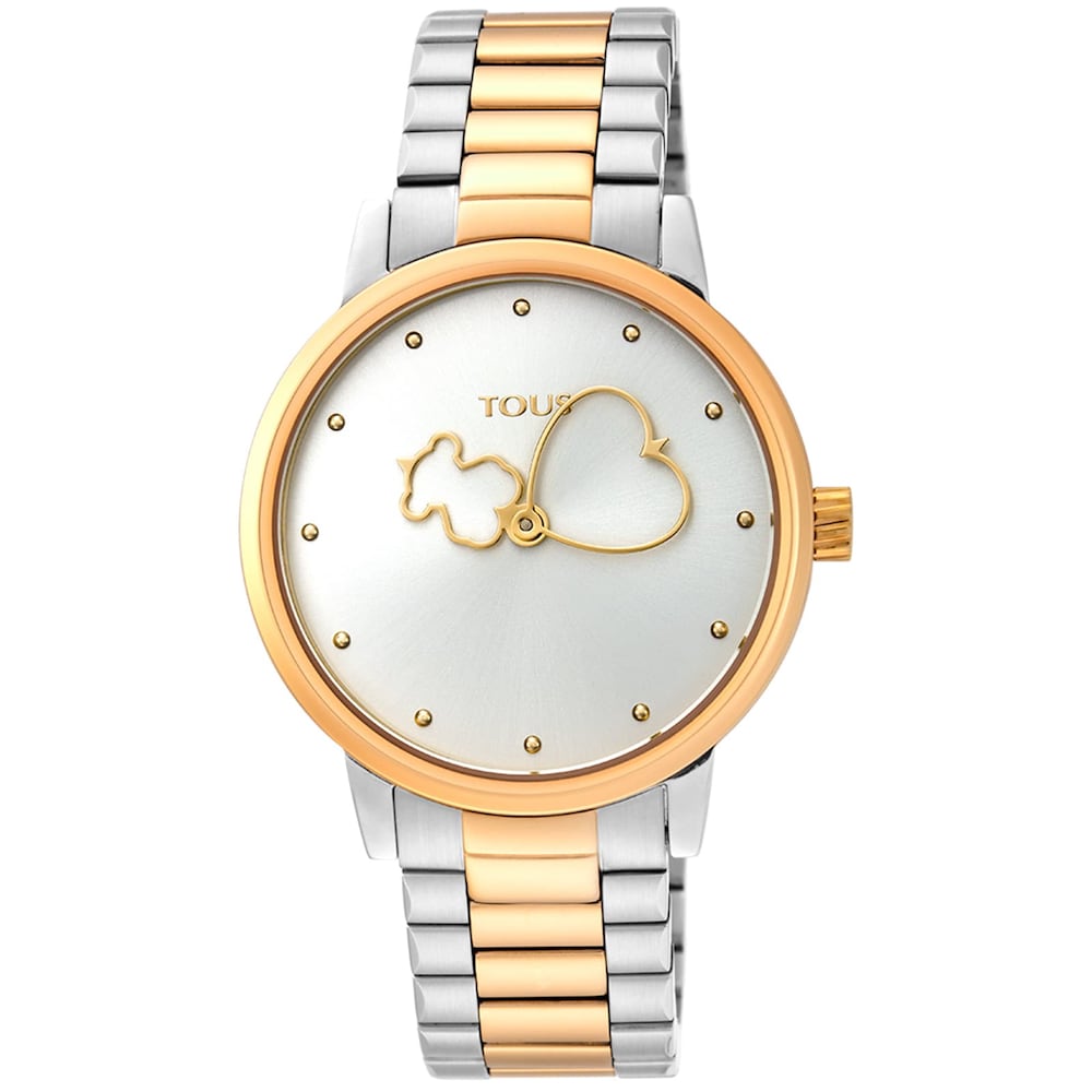 Two-tone gold-colored IP-Steel Bear Time Watch Two-tone gold-colored IP-Steel Bear Time Watch