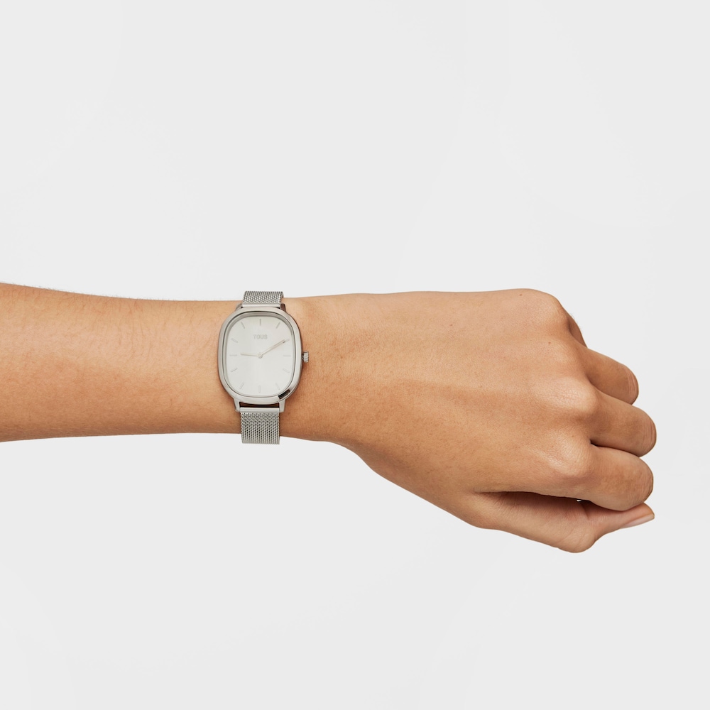 Reloj anal&oacute;gico Heritage de acero