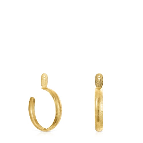 Small Colombian Vermeil Silver Earrings