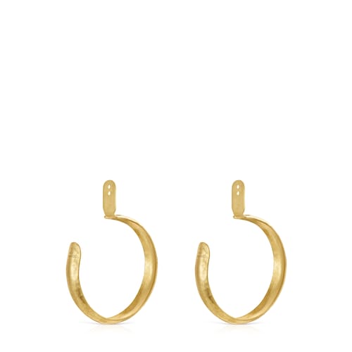 Small Colombian Vermeil Silver Earrings