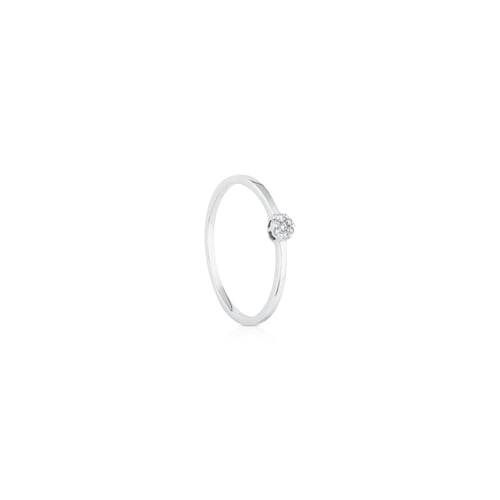 Anillo de oro blanco con diamantes TOUS Diamonds